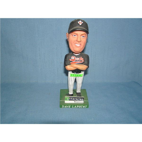 Dave Lapoint Long Island Ducks  bobble head figure