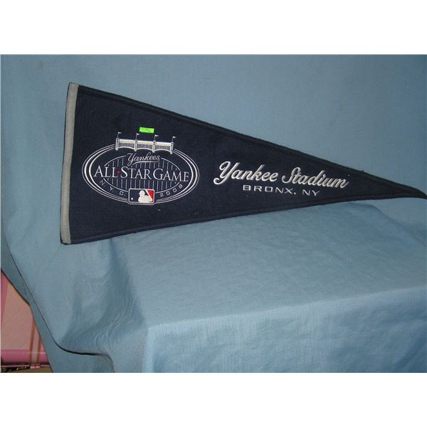 NY Yankees Stadium felt pennant