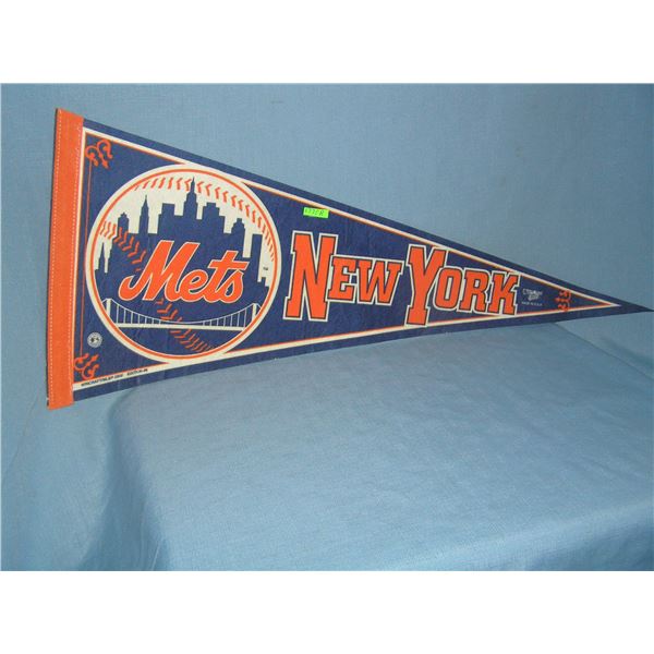 NY Mets felt pennant
