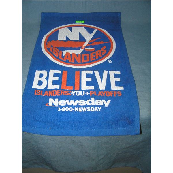 NY Islanders playoffs promotional banner