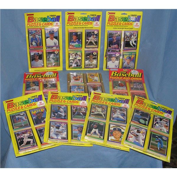 Large group of Donruss baseball card multipacks