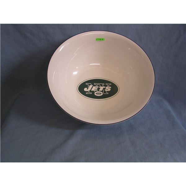 Large NY Jets serving bowl