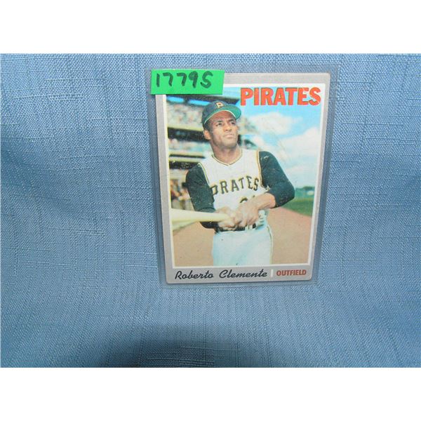 Roberto Clemente1970 Topps baseball card