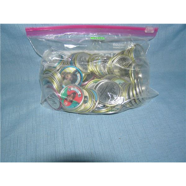 Bag full of baseball all star coins