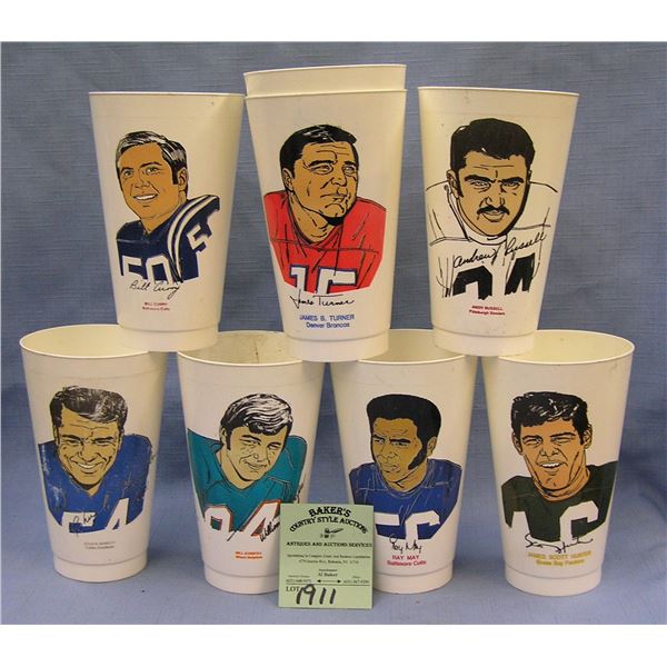 Collection of vintage all star Football cups