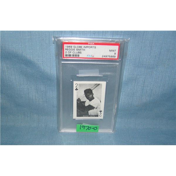 Reggie Smith gem mint 9 baseball card