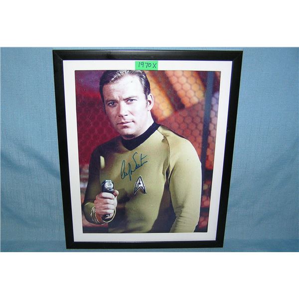 William Shatner autographed Star Trek photo with COA