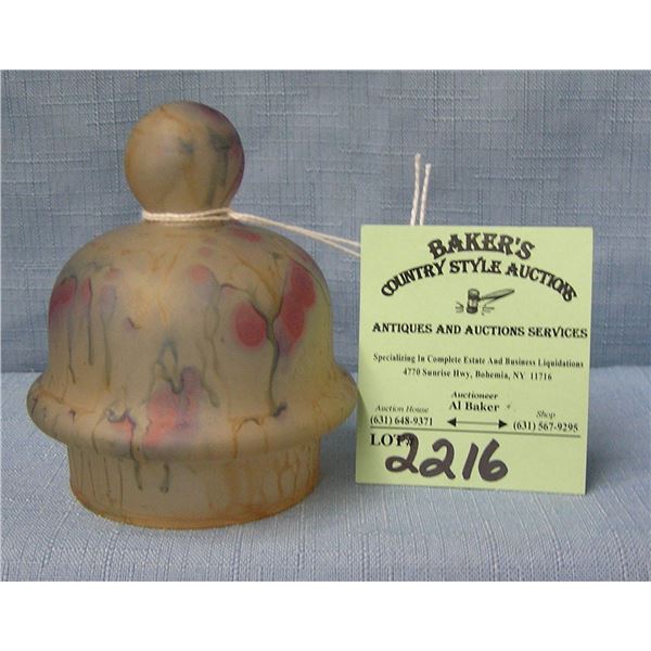 Quality multi colored decorative jar cover