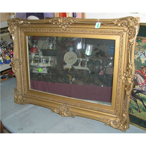 Antique framed mirror circa 1930s