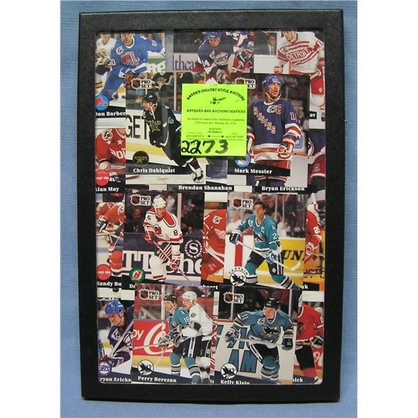 Collection of vintage hockey cards