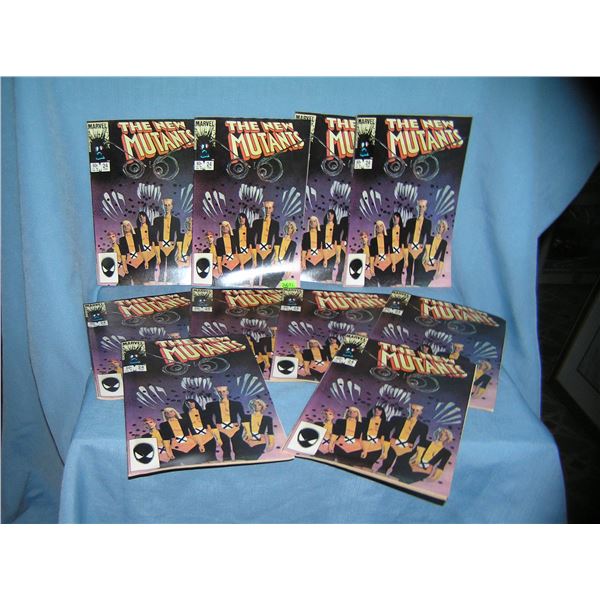 Collection of the new mutants comics