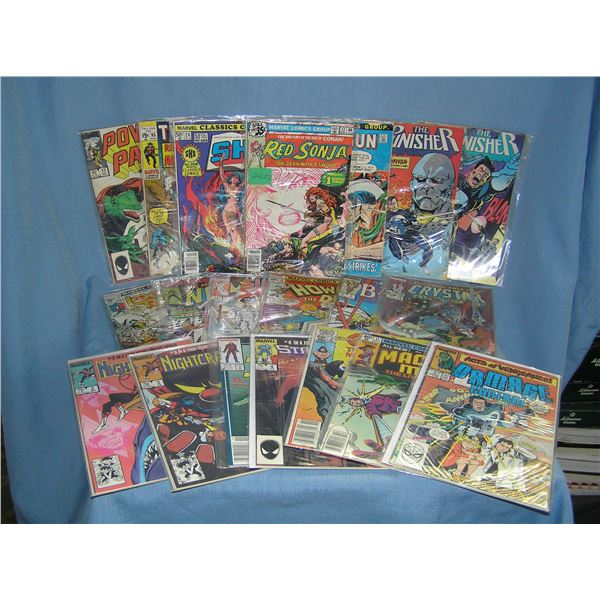 Large collection of vintage Marvel Comic Books