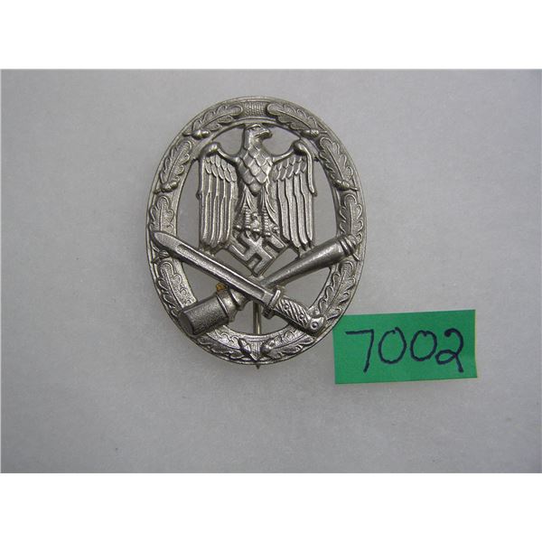 German general assault badge WWII style