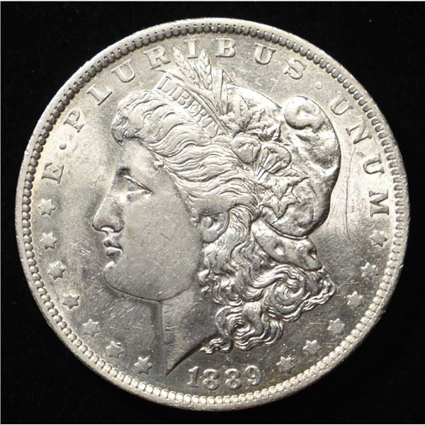 1889-O MORGAN DOLLAR AU/BU