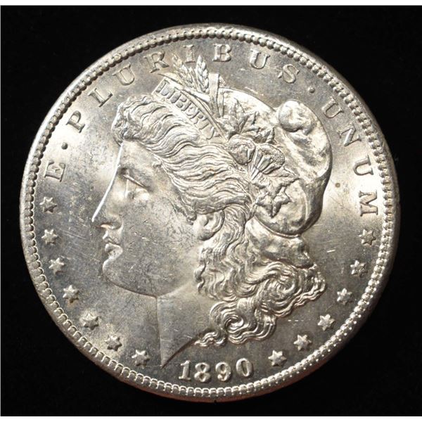 1890-CC MORGAN DOLLAR CH BU