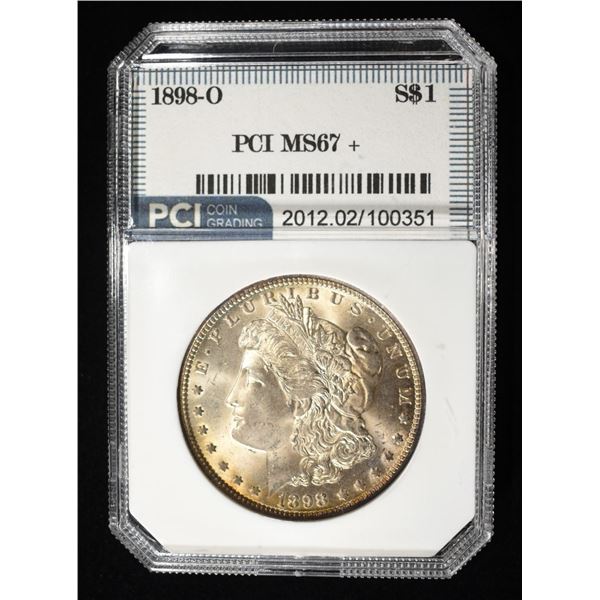 1898-O MORGAN DOLLAR SUPERB GEM BU