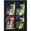 Image 1 : LOT OF 4 VINTAGE KENNER  STAR WARS ACTION FIGURES - IN BOXES