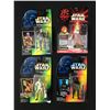 Image 1 : LOT OF 4 VINTAGE KENNER  STAR WARS ACTION FIGURES - IN BOXES