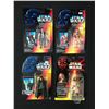 Image 1 : LOT OF 4 VINTAGE KENNER  STAR WARS ACTION FIGURES - IN BOXES