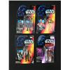 Image 1 : LOT OF 4 VINTAGE KENNER  STAR WARS ACTION FIGURES - IN BOXES