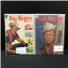 Image 1 : LOT OF 2 ROY ROGERS COMICS #74 & #75 - DELL COMICS