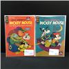 Image 1 : LOT OF 2 MICKEY MOUSE COMICS #99 & #103 - GOLD KEY COMICS