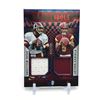 Image 1 : 2024 PANINI ILLUSIONS ROOKIE IDOLS JAYDEN DANIELS AND DOUG WILLIAMS DUAL PATCH PANINI TRADING CARD