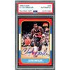 Image 1 : 1986 FLEER CLYDE DREXLER SIGNED TRADING CARD - PSA COA