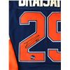 Image 2 : LEON DRAISAITL SIGNED EDMONTON OILERS JERSEY - CENTER ICE COA