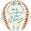 Image 2 : 1953 New York Yankees Team World Series Champs signed Official AL Baseball With 16 Autos beckett coa