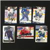 Image 1 : LOT OF 6 SIGNED VANCOUVER CANUCKS TRADING CARDS