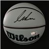 Image 1 : LUCA DONCIC SIGNED SILVER WILSON BASKETBALL (ACE COA)