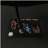 Image 2 : JURASSIC PARK CAST IRON T REX SKULL SIGNED BY DERN,NEIL,PRATT,HOWARD,GOLDBLUM (KB COA