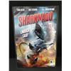 Image 1 : TARA REID SIGNED SHARKNADO 11 X 18 MOVIE POSTER - WWOC AND JSA COA