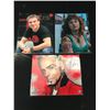 Image 1 : LOT OF 3 SIGNED 8X10'S - ICON COA