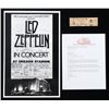 Image 1 : Led Zeppelin Original 1980 Chicago Stadium Concert Ticket