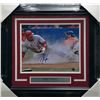 Image 1 : MIKE TROUT SIGNED AND FRAMED 16 X 20 PICTURE - BECKETT COA