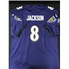 Image 1 : LAMAR JACKSON SIGNED BALTIMORE RAVENS JERSEY - ACE COA