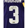 Image 2 : JORDAN ADDISON SIGNED MINNESOTA VIKINGS JERSEY - ACE COA