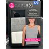 Image 2 : Reflex L/G Ribbed Seamless Tank 3-Pack in Assorted Colors