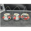 Image 2 : 3 Nature’s Way Nectar Series Glass Hummingbird Feeders