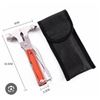 Image 2 : Safety Hammer Multitool with Wood Handle and Multiple Functions