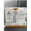 Image 2 : BIC Cristal 4-Color Ball Pens, Medium Tip, Blue, Red, Green, Black, 30-Pack