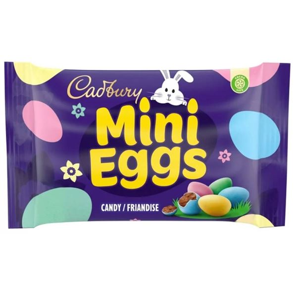 Cadbury Mini Eggs Candy, 48 Packs, 33 g Each