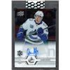 Image 1 : 2019-20 Upper Deck Clear Cut Quinn Hughes Rookie Autograph