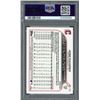 Image 2 : 2022 Topps Gilded Collection Jose Ramirez Mini Diamond Gold Etch #36/50 - PSA 10