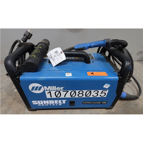 (10708035) Miller Millermatic 141 MIG WELDER, 115-120 VOLT 115 AMP