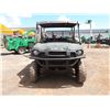 Image 2 : (10210041) 2019 Kawasaki PRODXT 4-Seat 4WD Utility Vehicle, Diesel (Starts & Runs - See Video)