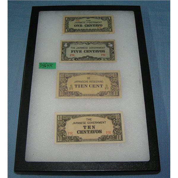Group of vintage World currency