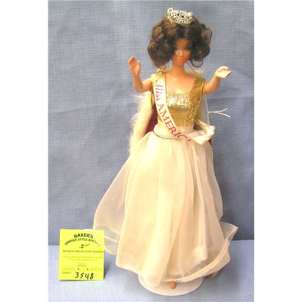 Great early Miss America Barbie